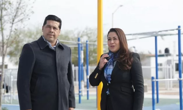 SUPERVISAN TERE JIMÉNEZ Y LEO MONTAÑEZ NUEVO PARQUE EN PASEOS DEL SUR