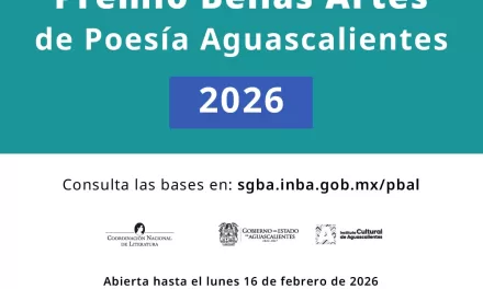 Se abre la convocatoria de poesía en Aguascalientes