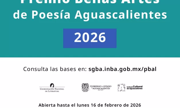 Se abre la convocatoria de poesía en Aguascalientes